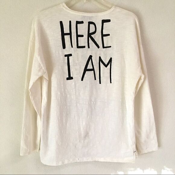 Zara boys collection hidden message shirt 14 - Picture 3 of 6